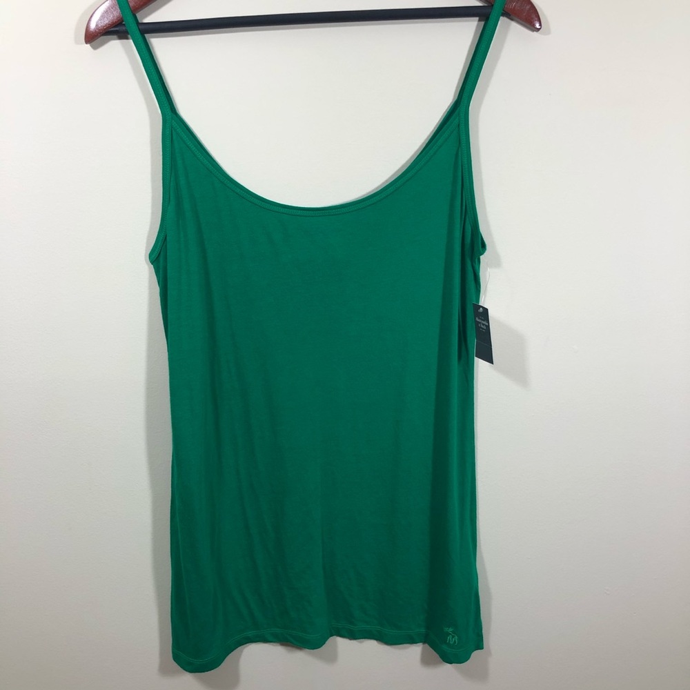 Abercrombie & Fitch Tank, NWT, L, Green, B29